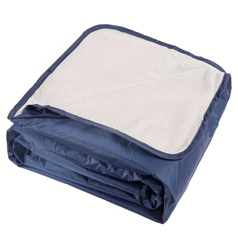 

Водонепроницаемое Ветрозащитное Флисовое Одеяло для Кемпинга: Толстый, Многофункциональный, Влагостойкий Коврик для Пикника на Открытом Воздухе и Портативный Плед для Сна. 200*140 cm
