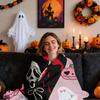 Gothic Blanket, Gift For Ladies And Girls, Spooky Spiderweb Spider Horror Print, Halloween Birthday Christmas Party Gift Home Decor Sofa Throw