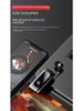 K55 Bluetooth Headset: Vibrating Call Alert, Clip-On Design, Retractable Cable, Smart Connection, Sports Single-Ear In-Ear Style
