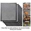 Heat-Resistant BBQ Grilling Mat Replacement Mesh Wire Net Non-Stick Grilling Mesh Pads Outdoor Activities Cook Reusable Bbq Tool