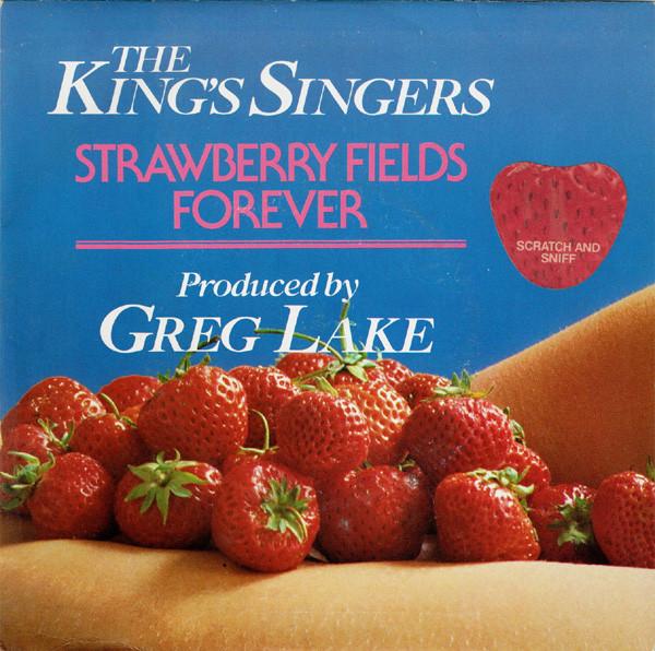 7inch Record KING'S SINGERS - Strawberry Fields Forever EMI2851 EMI 1978 UK Rock Used