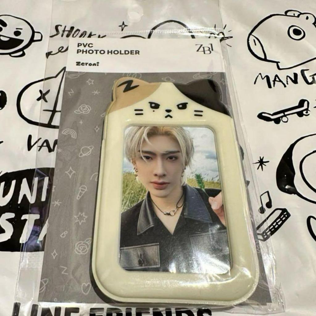 [USED] ZB1 Ricky Trading Card Case Pop-Up PVC Photo Holder Trading Card