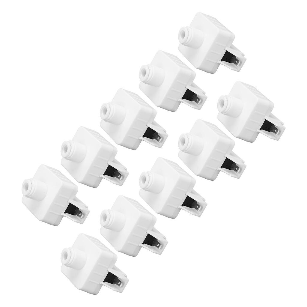 10Pcs 14in Tube Quick Fitting Connect Reducing Valve Pressure Regulator Valve for Water Purifier
