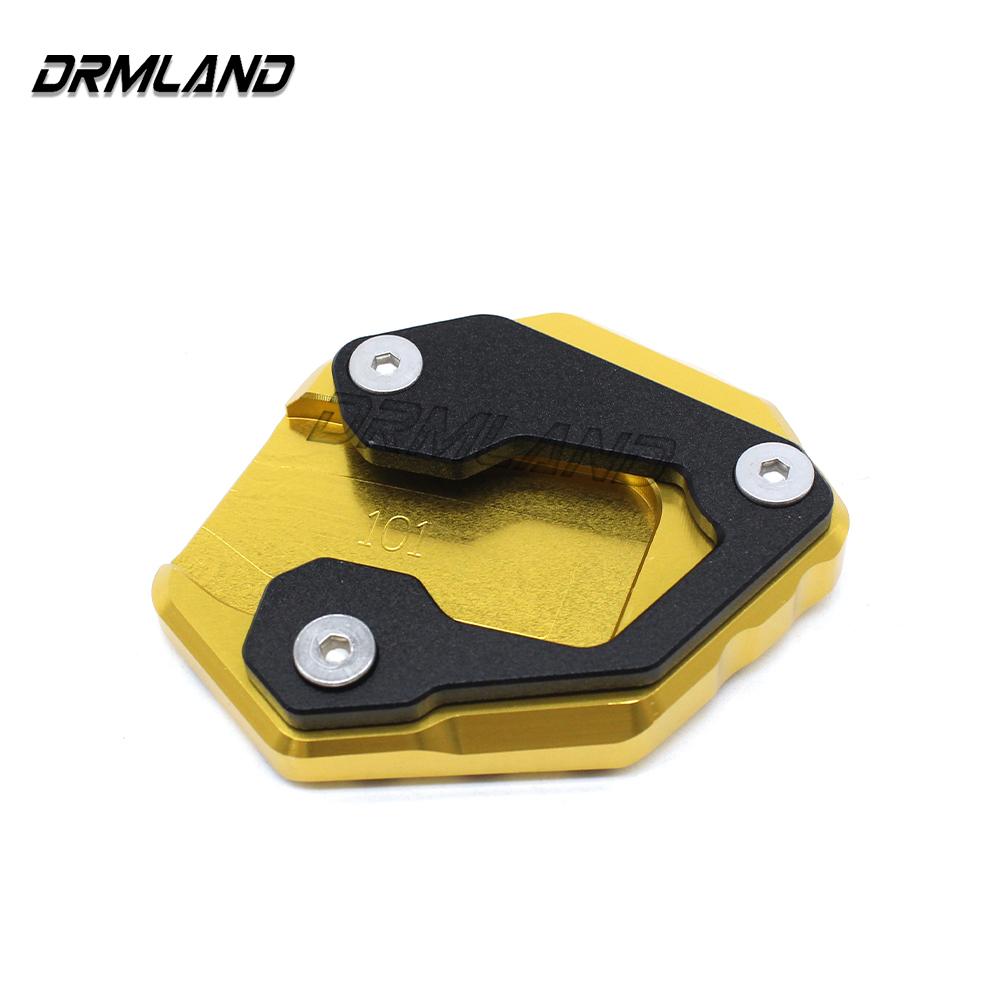 For Yamaha MT09 Tracer 9 Tracer9 GT 2022 2023 Motorcycle Accessories Kickstand Foot Side Stand Extension Pad Support