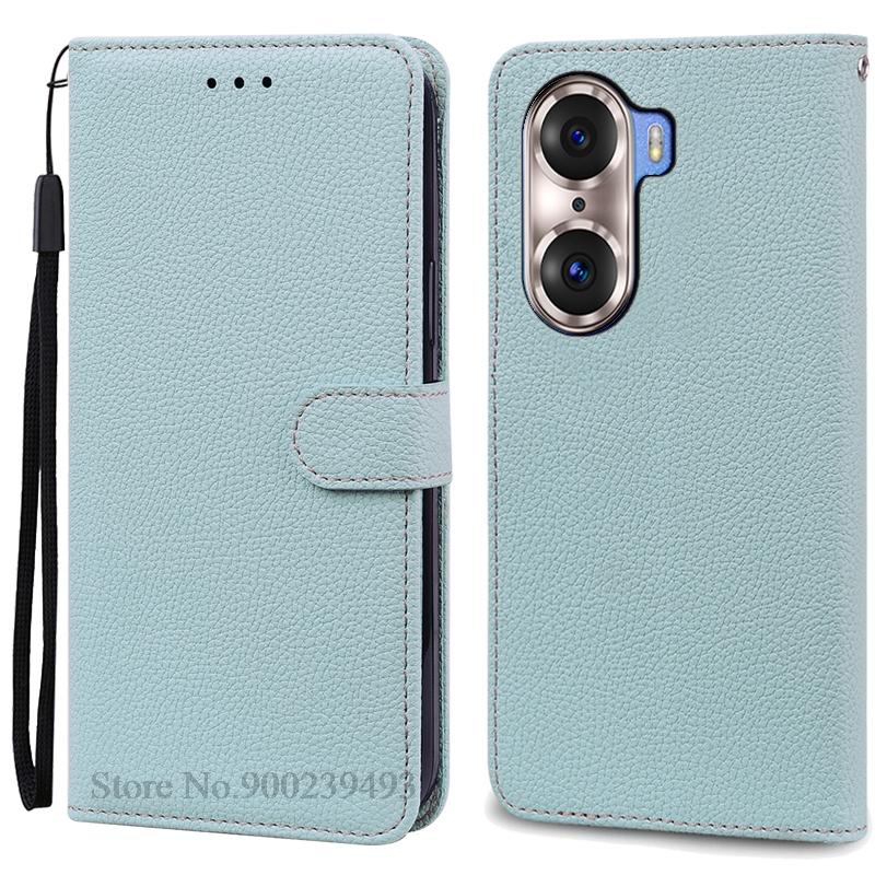 For Honor 60 Pro Case Honor 60 Case Silicone Soft Leather Flip Case For Honor 60 Pro Wallet Cover Phone Fundas Coque