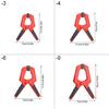 3/4/6/9Inch Plastic Adjustable Woodworking Clamps Wood Working Tool Spring Clip Carpentry Clamps Photography Studios