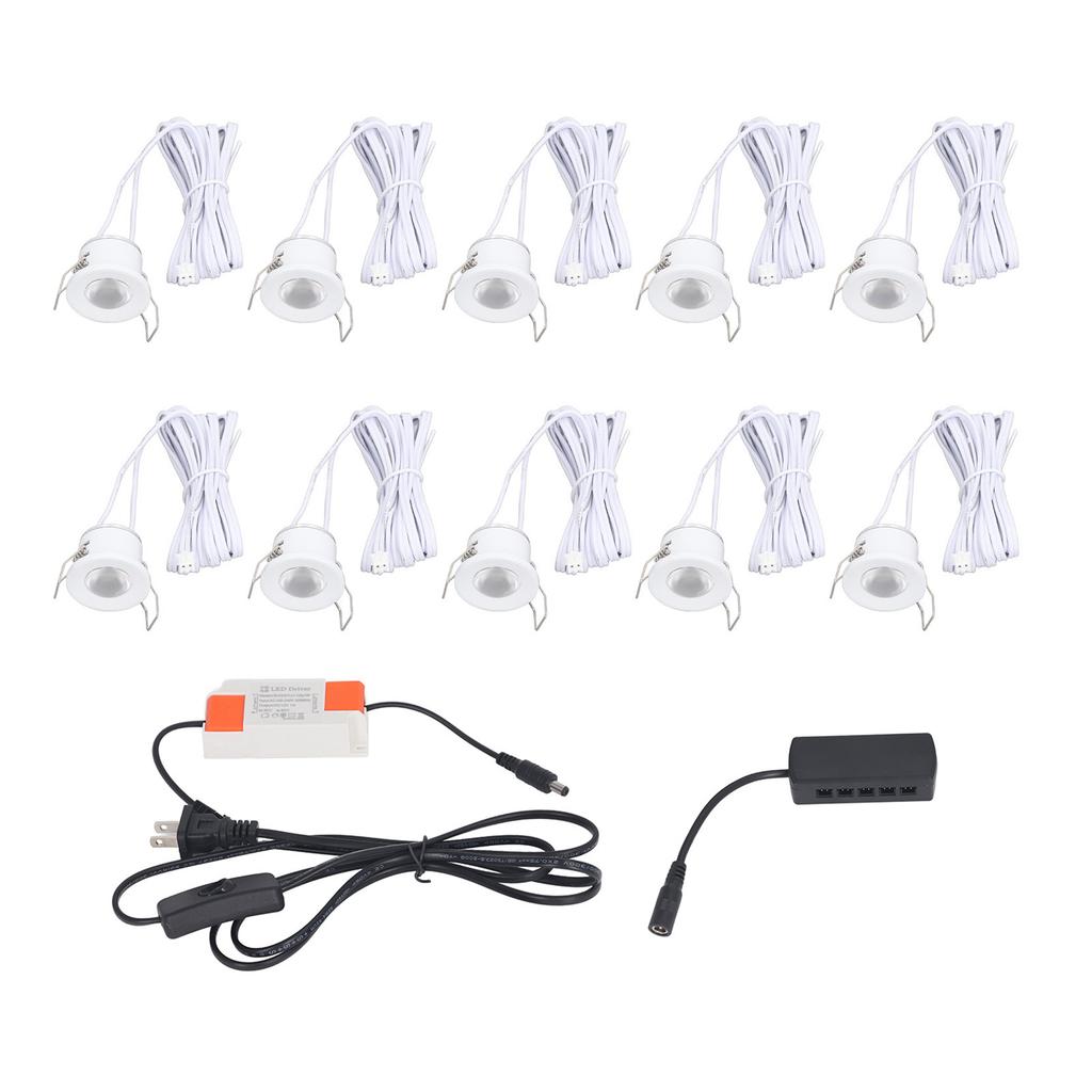 LED Spotlight Energy Saving High Brightness Recessed Ceiling Light for KTV Staircase Cabinet