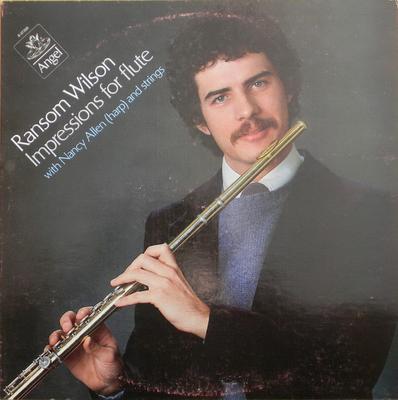 LP Record RANSOM WILSON NANCY ALLEN 2  Impressions For Flute S37308 Angel Records 1978 US Classical Used