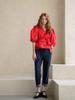 CAHIERS Red Stitch Denim Pants_Blue