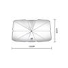 Car Sunshade Umbrella Car Front Window Sunshade Cover For Volvo Xc60 Xc90 V40 V60 S60 V50 V90 S80 C40 XC40 V70 XC70 C30 C70 EX90 WT6