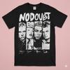 Vintage No Doubt Musik Mitglieder Trendiges Grafik Baumwolle Unisex T-Shirt