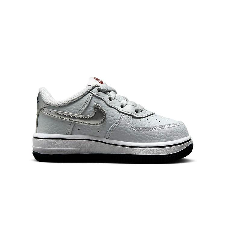 New Nike Air Force 1 Anti Slip Wear Resistant Low Top Toddler Shoes Gray Infant And Toddler CZ1691-004