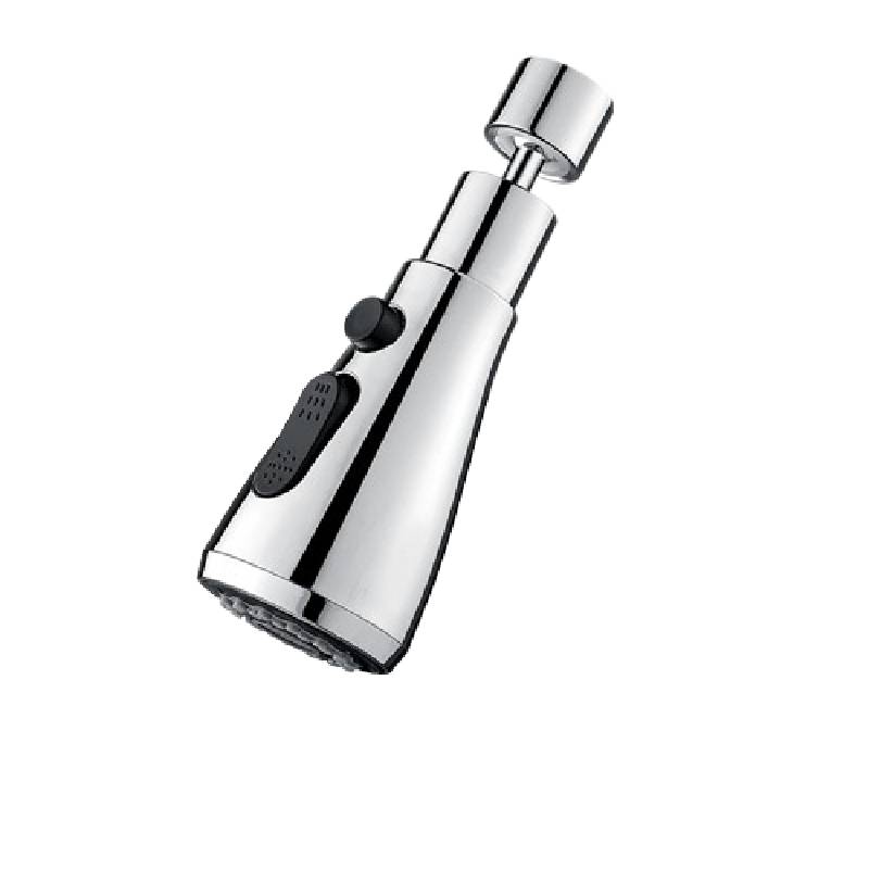 

Универсальный удлинитель для кухонного смесителя, вращение на 360 градусов, точные движения, защита от брызг серебряный