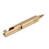 Mini Brass Pen Portable CNC Machined Electroplated Finish Smoothly Mini Brass Action Pen