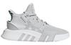 adidas Originals Eqt Bask Adv J Cushioning Abrasion Resistant Balance Mid Top Kids Lifestyle Shoes Gray Green Teenagers CQ2362
