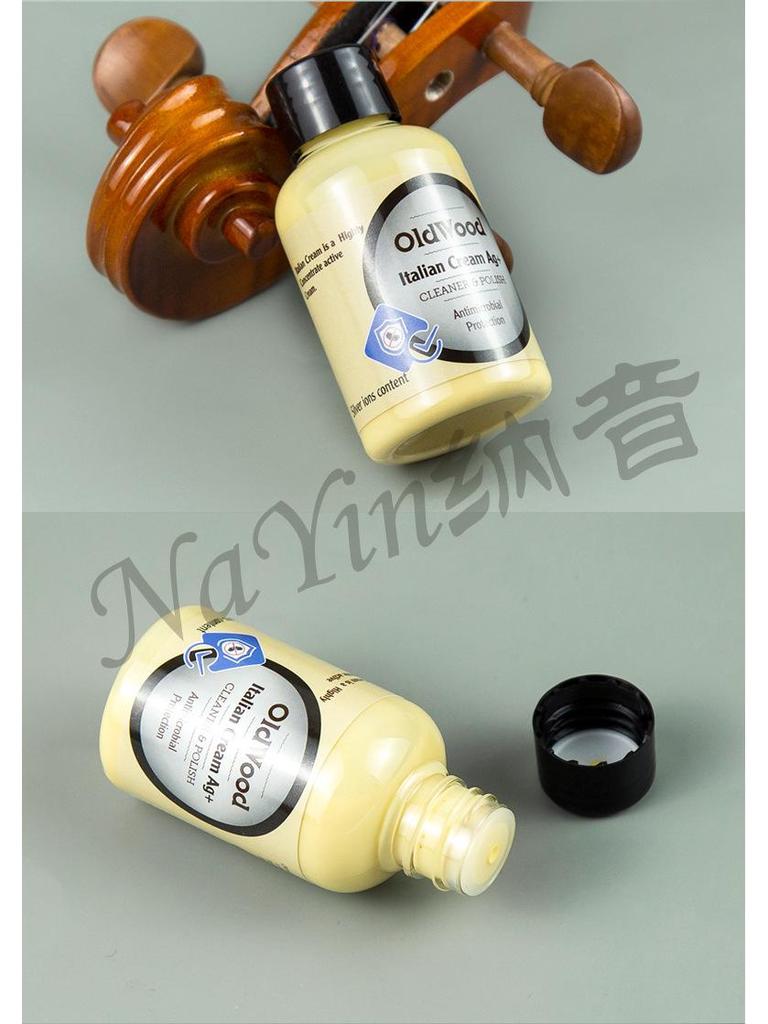 Oldwood Violin Polish & Italian Cream Cleaner