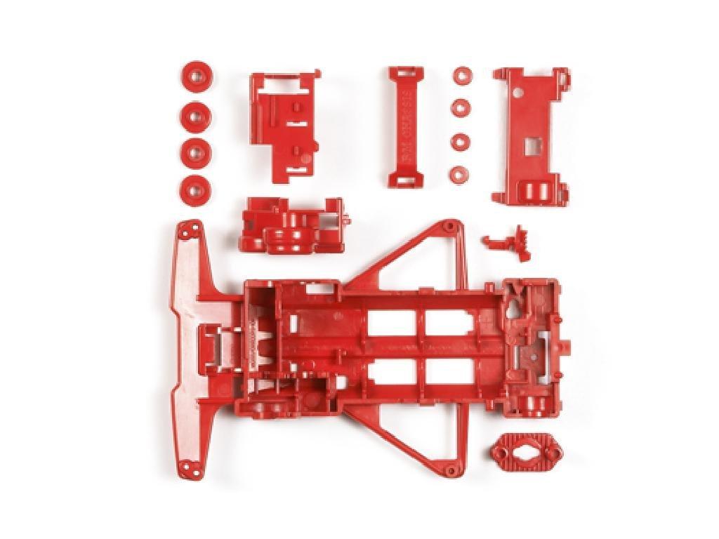 

Tamiya Mini 4WD Special Edition FM Reinforced Chassis (Red)
