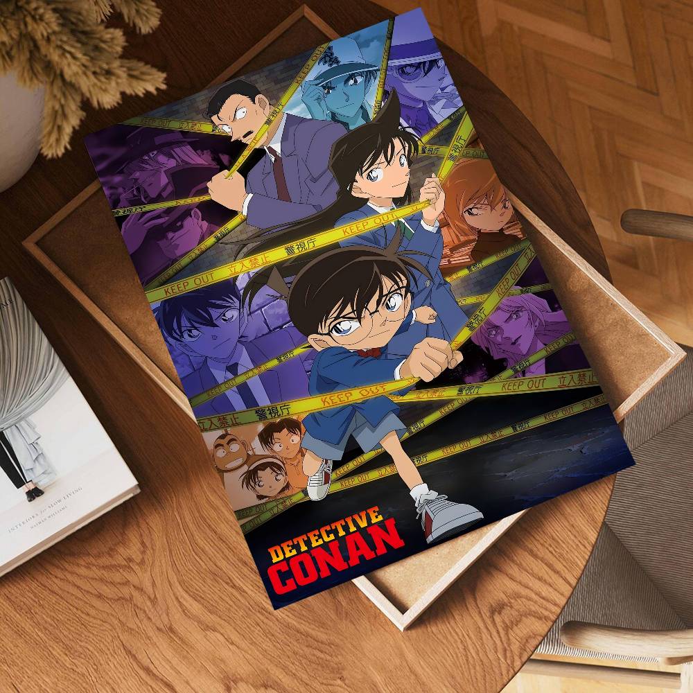 Anime D-detective Conan Classic Vintage Posters Whitepaper Prints Posters Artwork Kawaii Room Decor