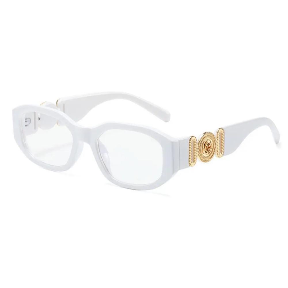 Small Rectangle Blue Light Blocking Reading Glasses Men Women Luxury Brand Square Eyeglasses Frames Transparent Fashion Eyewear