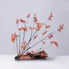 Simulated Autumn Maples Leaves Green Plants Fake Flowers Wedding Hotel Decoration Artificial Maple Leaf Plant Dead Branch