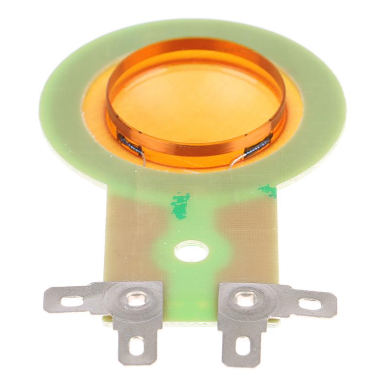 1 Pcs 25.5Mm Tweeters Voice Coil Round Speaker Treble Coil Horn Copper Diaphragm