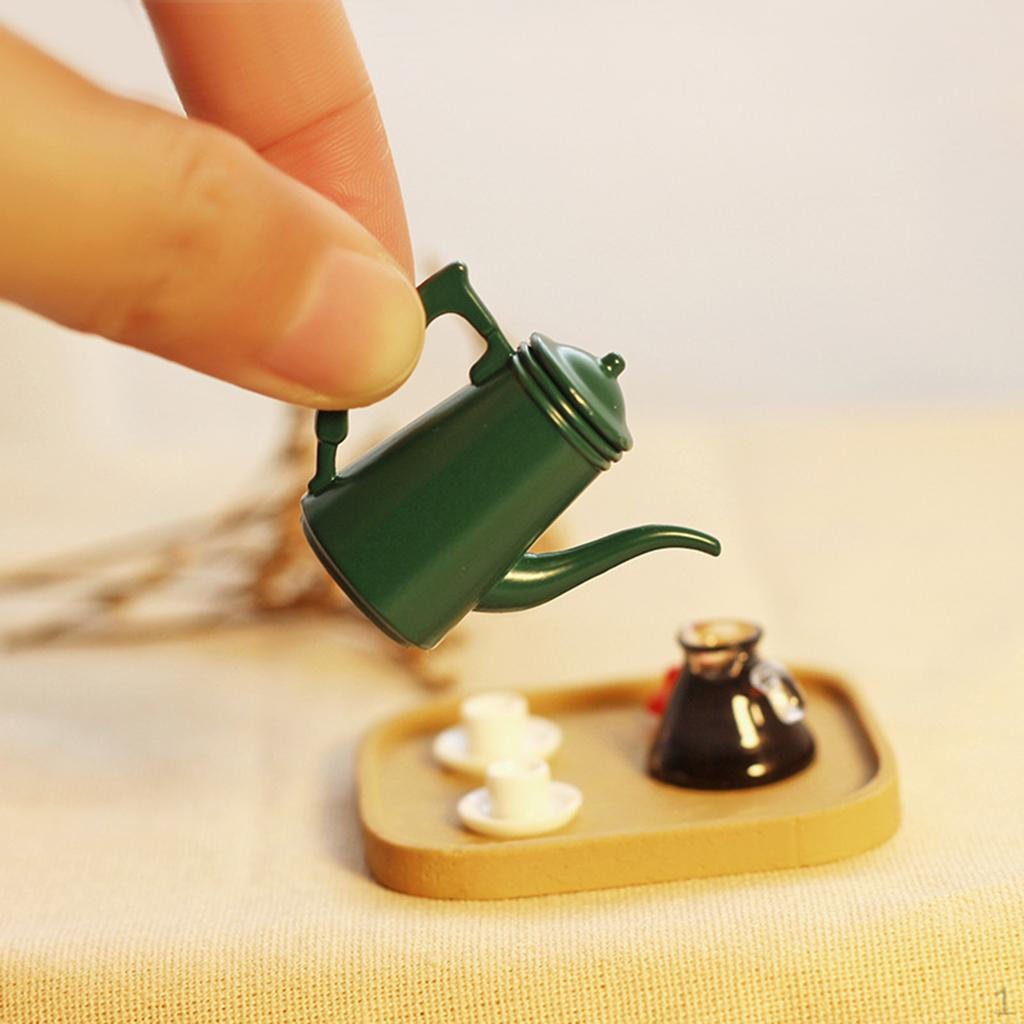 1/12 Scale Dollhouse Pot Furniture Decor Props Accessories Children Toys