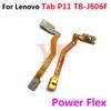 For Lenovo Tab P11 TB-J606F J606 Power Button Switch On Off Key Ribbon Flex Shortcut keys Flex Cable
