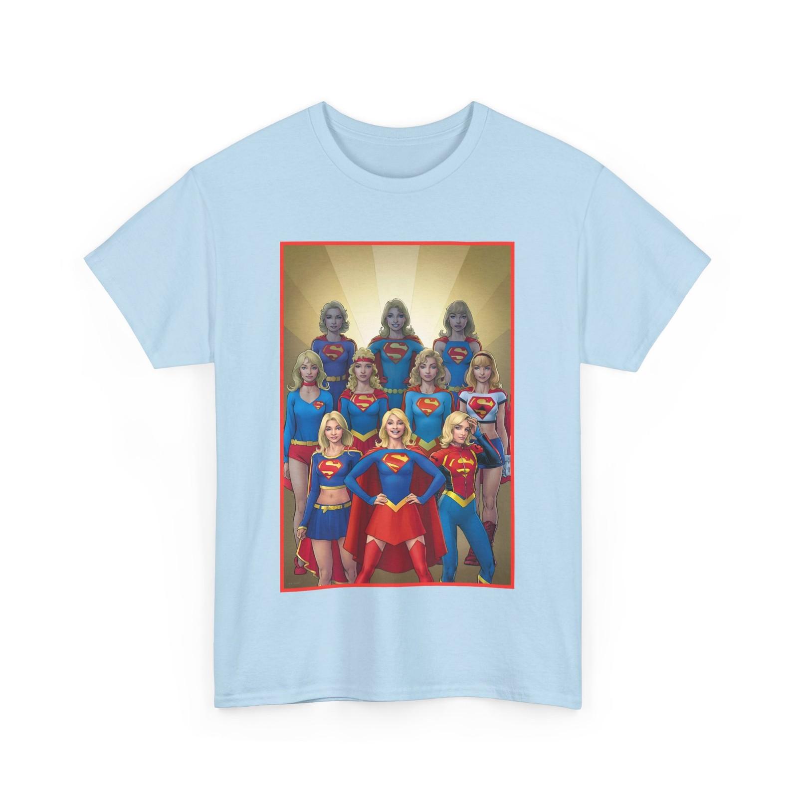 Supergirl Through the Ages T-Shirt Mens Womens Tees Top - Nicola Scott Art - Kara - DC Comics M