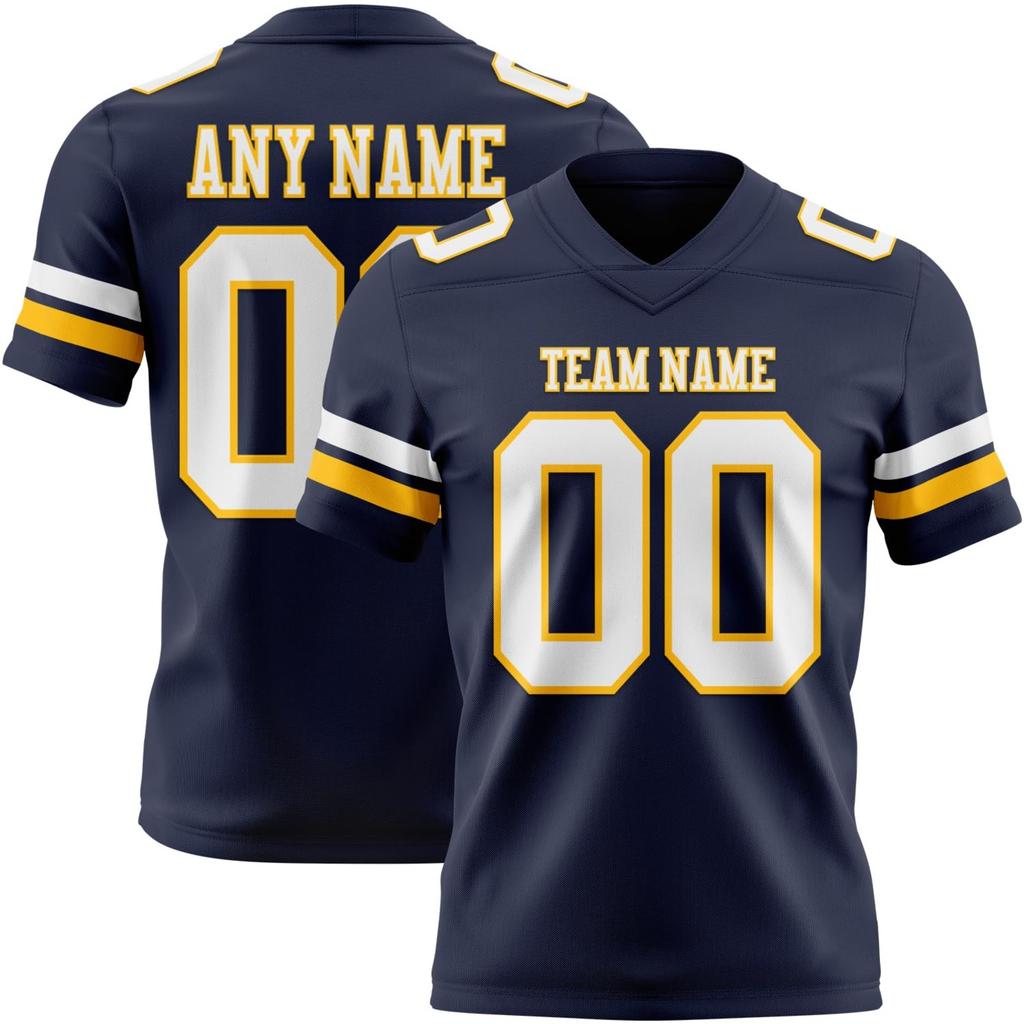 Custom Football for Men Women Youth - Personalized Sports Uniform
