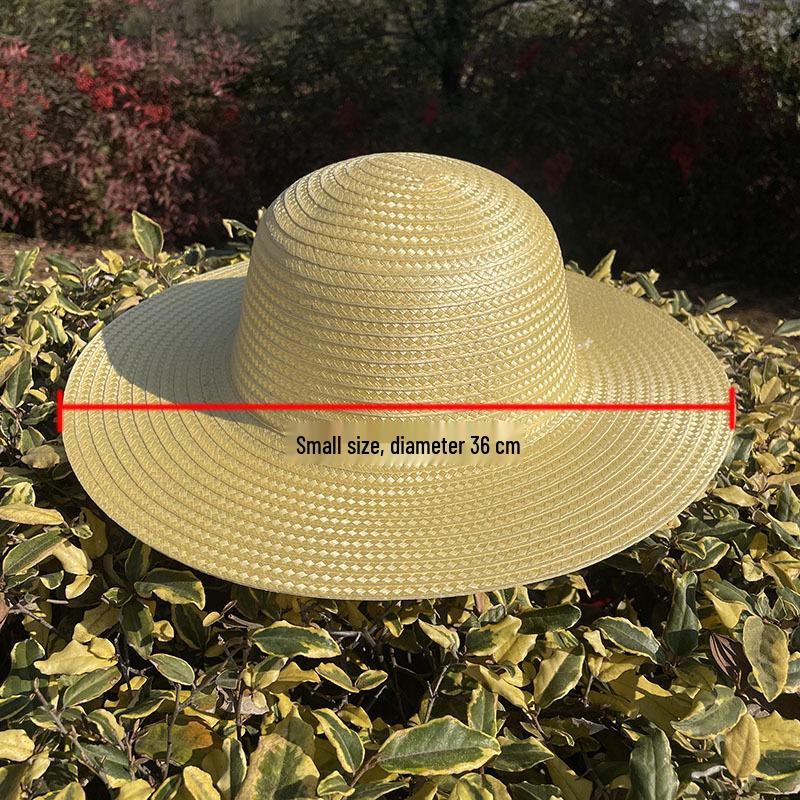 

Unisex Large Straw Sun Hat for Outdoor and Agricultural Use One Size