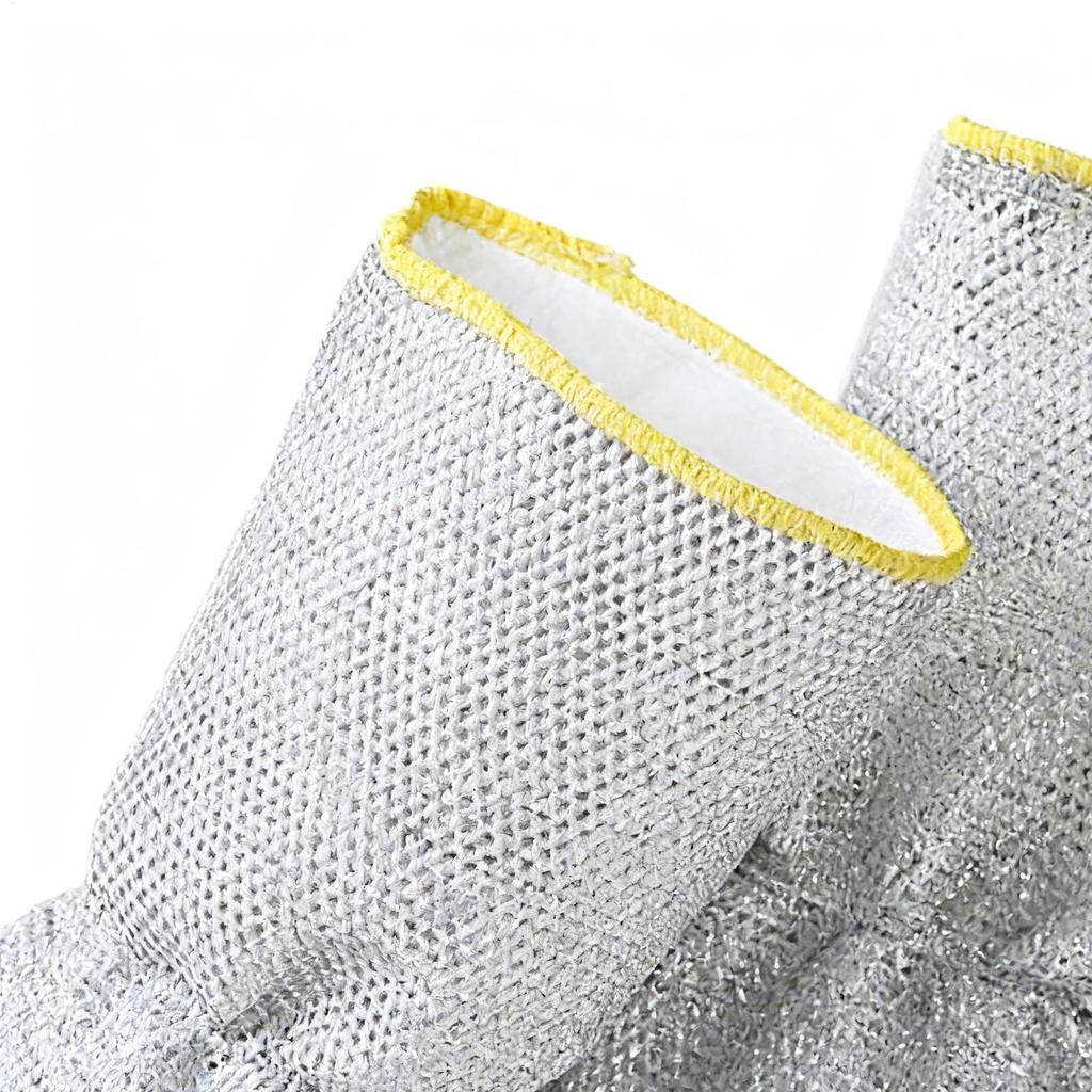 17x33cm Steel Wire Dishwashing Gloves Heavy-Duty Kitchen Washing Dishes Cleaning Gloves for Pot Scrubbing Tile Counter Wall 2pcs