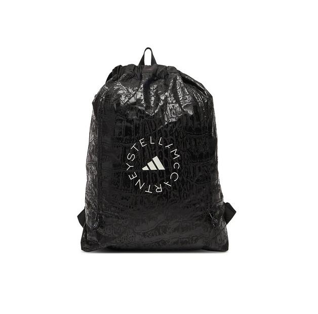 Sports Bag Adidas by Stella McCartney Gymsack Croc AOP Shine JY4205 Black