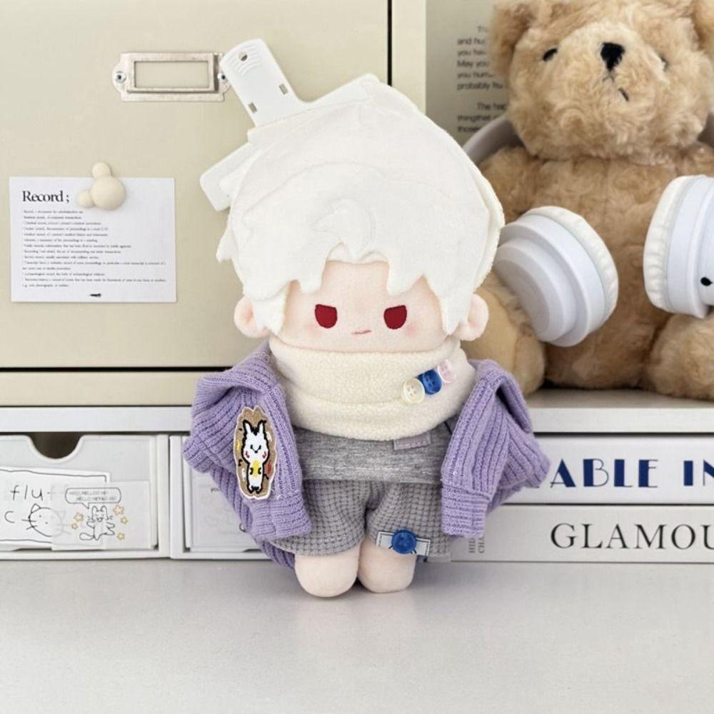 Playing House Style Cotton Doll's Clothes Cartoon T-shirt Plush Doll Clothes  Toy