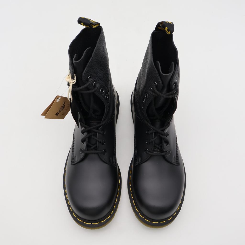 S66WU0126P8030 MM6 Maison Margiela Dr.Martens Ankle Boot Black Black (Men's)