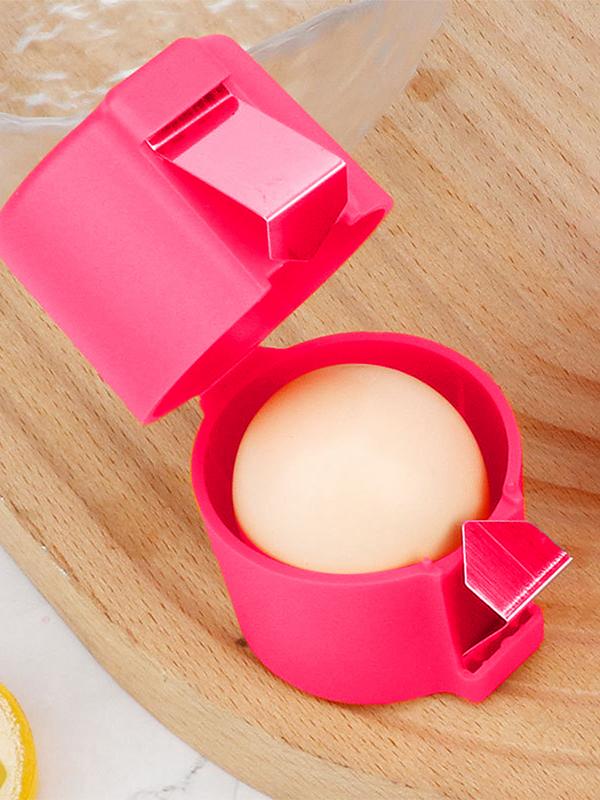 Egg Cracker Multifunctional Egg Shell Opener Creative Egg Shell Opener Handheld Egg Cracker Separator Tool Kitchen Gadget