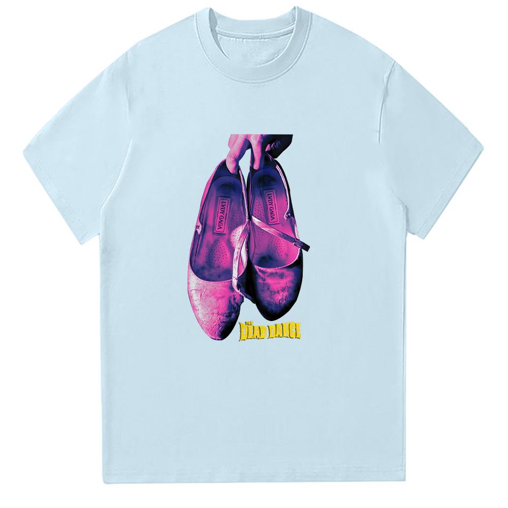 Lady Gaga The Dead Dance Tour 2025 T Shirts Fashion Perfect Women High Quality T-shirt Loose Cotton Casual Tee Unisex