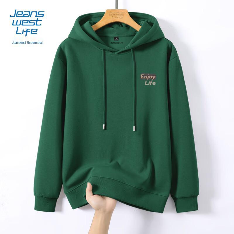 Jeanswest Life Herr Grafisk Huvtröja