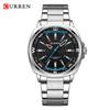 CURREN Classic Business Casual Quartz Watch for Men Stainless Teel Sport Waterproof Male Watches Clock