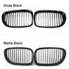 For BMW 7 Series 4-Door Sedan F01 F02 F03 F04 760Li 750Li 750i 2009-15 Front Kidney Bumper Racing Grille Mesh Single  Line Grill