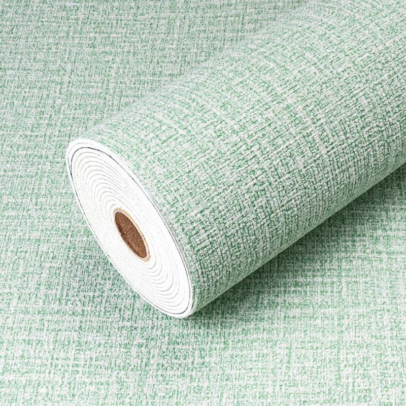 

1/3/5/10 м Самоклеящаяся 3D панель Льняные обои Пена Звукоизоляционная Водонепроницаемая 3D Диатомовая грязь Наклейка на стену Новые обои для спальни 50cmx10m светло-зеленый