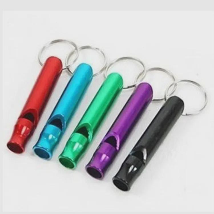 Outdoor Multi-Function High-Pitch Survival Whistle Keychain for Wilderness and EDC Use