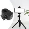 Clamp for Tripod Tube Mount, Desk Attachment 1.3-4.7 Cm Tubes, Video Accessory