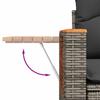 Garden Sofa Set 12 Pieces Grey Poly Rattan