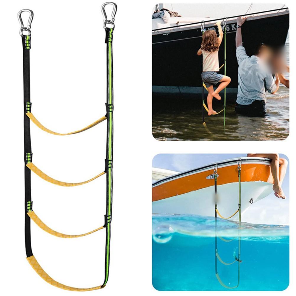 Foldable Ladder Kayak Boarding Ladder Marine Rope Ladder