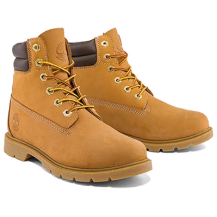 Timberland Casual Comfortable Short Martin Boots Women boots Khaki A161G