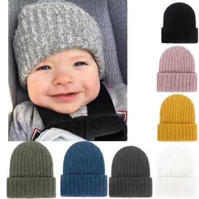 Fashion Baby Skiing  Fashion Keep Warm Winter Hats Knitted Cotton Hat