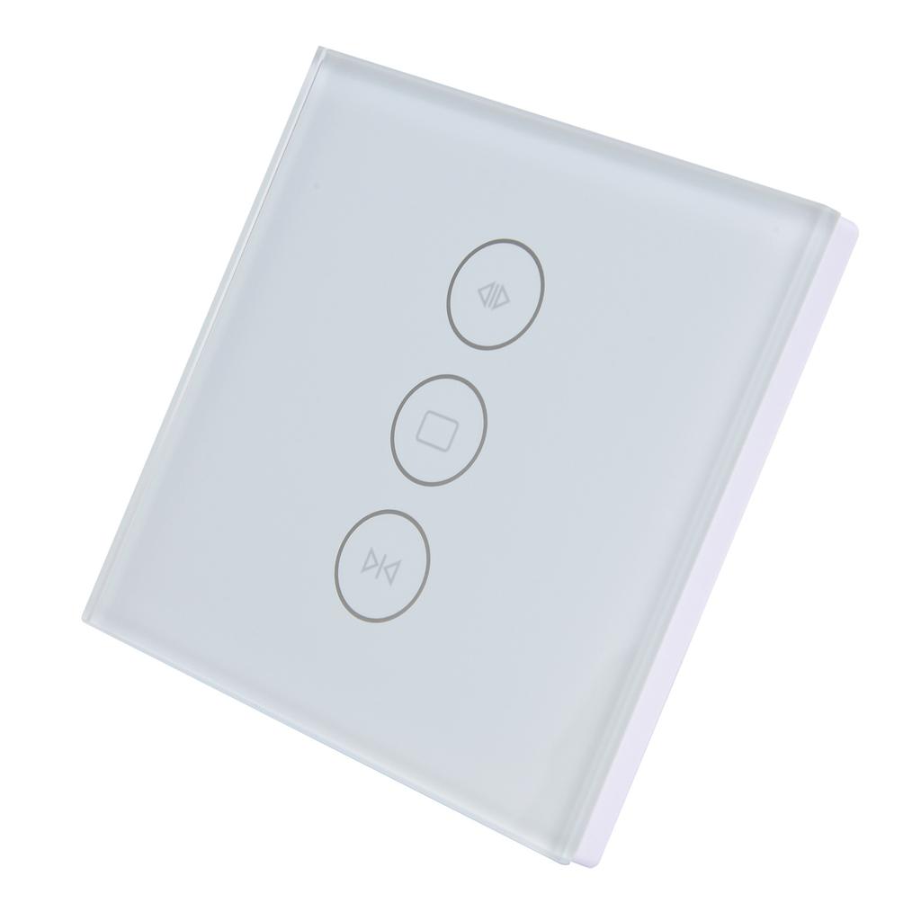 WiFi Smart Vorhangschalter APP Fernbedienung Sprach-Touch-Steuerung Rollladen Jalousieschalter für Zuhause