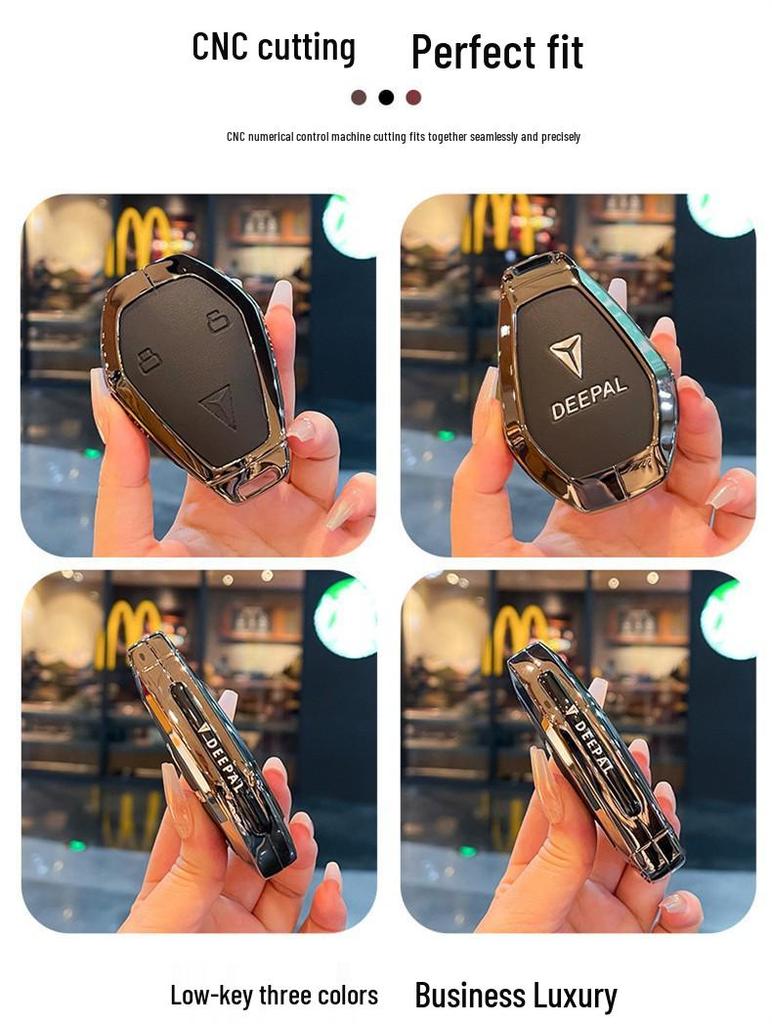 Changan Deep Blue L07 Smart Protective Metal Key Case for 2026