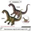 Children's Dinosaur Toy Set: King Kong, Tyrannosaurus Rex, Aurochs, Pachycephalosaurus, Spinosaurus, Therizinosaurus Model.