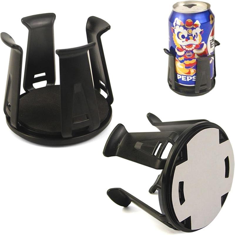 2025 New Multifunction Car Beverage Cup Bottle Holder Adhesive Black Storage Rack Drink Auto Interior Accessories